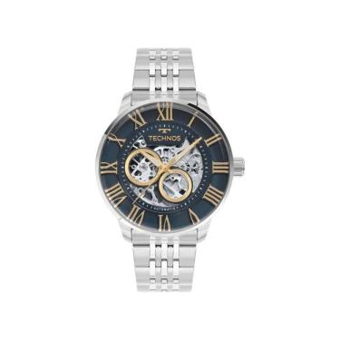Imagem de Relógio Technos Masculino Automático Prateado G3265AS/1A