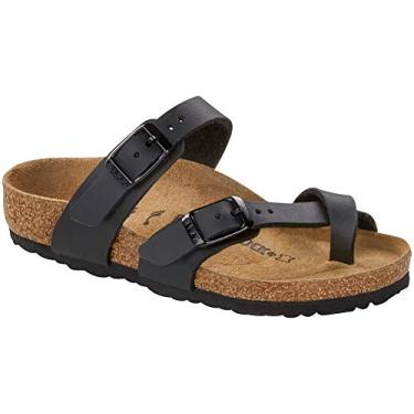 Imagem de Sand lia infantil Mayari da Birkenstock, Black Birkoflor, 10-10.5 Narrow Little Kid