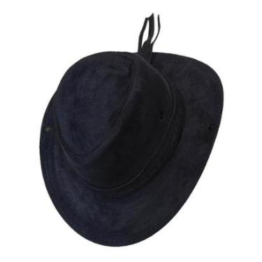 Imagem de Chapéu Country Infantil Rodeio Cowboy Boiadeira Camurça Moda-Unissex