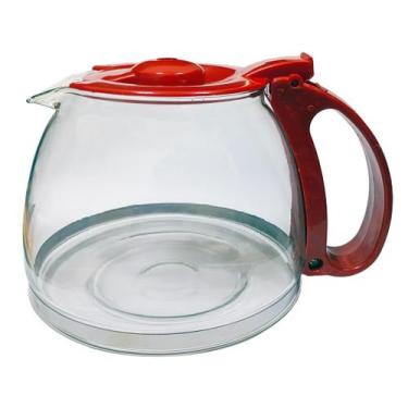 Imagem de Jarra Compatível para Cafeteira Britânia BCF36IV - Vermelha - Jarras S