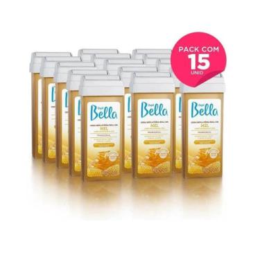 Imagem de Kit 15 Refil Cera Roll-On 100G Depilação - Depil Bella - 15Ceras