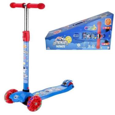 Imagem de Patinete Radical Astronauta Altura Ajustável Até 40kg Dm - DM Toys