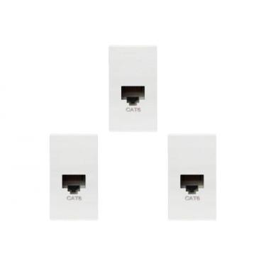 Imagem de Kit C/3 - Modulo Soprano Ilus (Rj45 Cat6) 5Tg99100