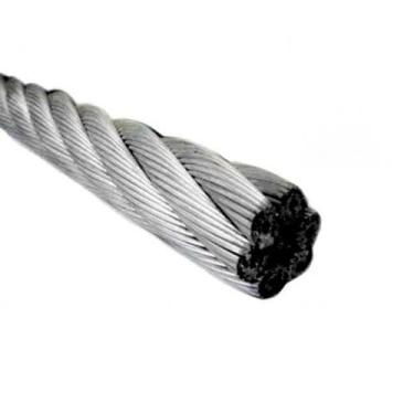 Imagem de Kit 5m Cabo de Aço Polido 3/4 Af 6 X 25 - Siva