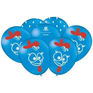 Imagem de Balão Galinha Pintadinha Para Festa de Aniversário Numero 9 - Fantasia