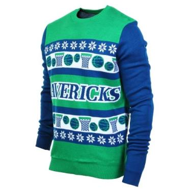 Imagem de Suéter Dallas Mavericks One Too Many Ugly - Retrô - Extra Grande