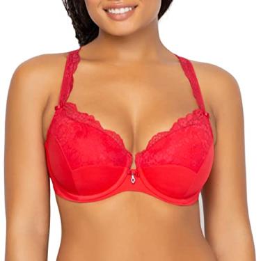 Imagem de Curvy Couture Tulipa feminina sexy renda plus size push up, Crantastic, 46DD