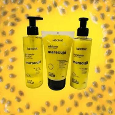 Imagem de Kit de Banho de Frutas Labotrat Dia a Dia Facial e Corporal, Maracuja