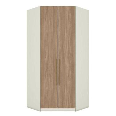 Imagem de Armário De Canto Closet 2 Portas Predileto Areia Jequitibá - Henn - MÓ