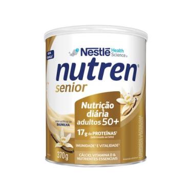Imagem de Complemento Alimentar Nutren Baunilha Senior - Integral 370g, 370g, Ba