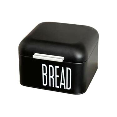 Imagem de Caixa Porta Pão Manhattan Com Tampa De Aço Galvanizado 20cm - Haüskraf