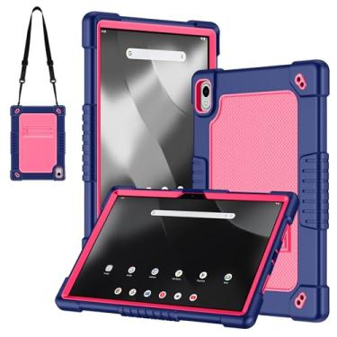 Imagem de Kebiory Capa para Walmart Onn 27.9 cm Tablet Pro 2024/Onn 11 polegadas Tablet Pro (100146660) Capa de silicone macio adequada para crianças com alça de ombro para Walmart Onn 11 polegadas Tablet Pro