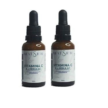 Imagem de Kit 2 Serum antioxidante Vitamina C, A e Ferúlico NEXT SKIN