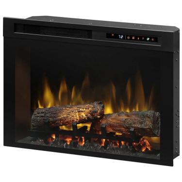 Imagem de Lareira Elétrica de Embutir A58x84L com Controle Remoto e Chamas Multicolorida, 110V, Dimplex XHD33L, Preta