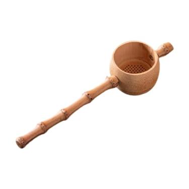 Imagem de YWJLQH Finhora de chá de chá de bambu TEA ACESSÃO de TROOL de COZINHA TEAR EARCHEIRA ACESSÓRIOS de FUNNELO REUSIVIL para CERIMÃO E BREW para CEAS, 17.7 Cm