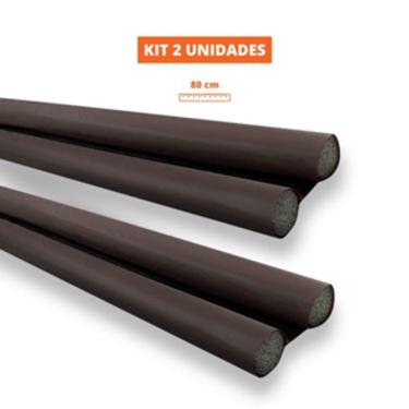 Imagem de Kit 2 Unidades Veda Porta Protetor Rolinho Impermeável Ajustável  80 cm