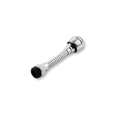 Imagem de Bico Prolongador Flexível para Torneira, Arejador Giratório 360°, Cromado