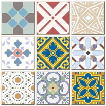 Imagem de Papel De Parede 3m Adesivo Mosaico Azulejo Colorido