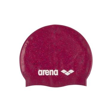 Imagem de Arena Touca de natação clássica unissex de silicone reciclado para mulheres e homens, c...