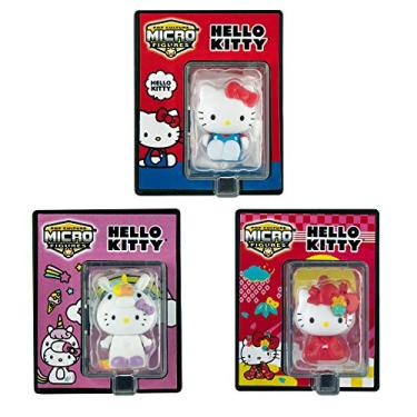 Imagem de World's Smallest Hello Kitty Bundle Set of 3 Micro Figures
