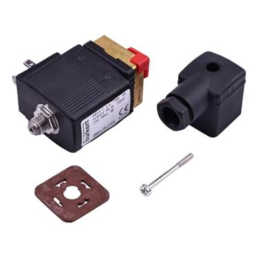 Imagem de YUXSOUQ Válvula solenoide compatível com compressor de ar Atlas Copco 00451904, G1/8 24V