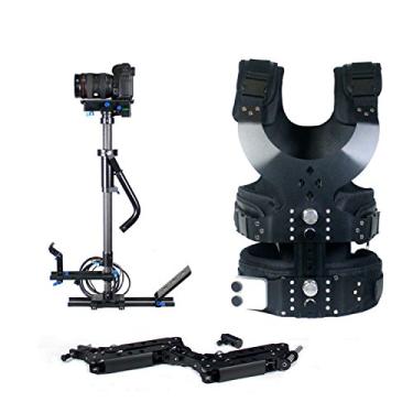 Imagem de Ring Light Estabilizador S-100 Pro 6-15 kg Load Pro Estabilizador de câmera estabilizador de vídeo carbono + disparo baixo