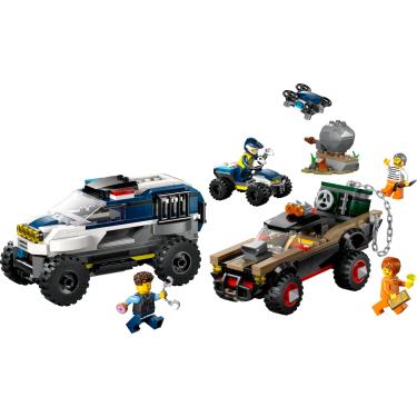 Imagem de LEGO® City - Perseguição de carro de polícia off-road