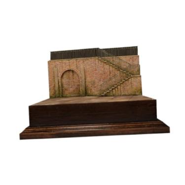 Imagem de Kokiya 1/35 Modelo de edifício Modelo de arquitetura Dioramas micro paisagem não pintada de fábrica de montagem fácil cena