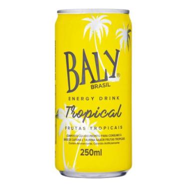 Imagem de Kit c/ 2 Energetico Tropical Baly Lata 250ml
