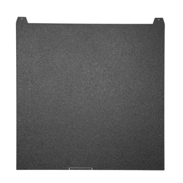 Imagem de Revestimentos de Pei Com Fosco 370x370mm Placa de Construção de Pei Texturizada de Dupla Face Com Alça Dupla, Retardador para K2 Mais Plataformas de Impressora 3D, Adequadas