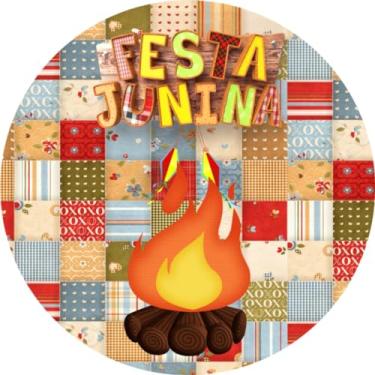 Imagem de Painel Redondo Veste Facil C/Elastico 1,50m Festa Junina (FJN027)