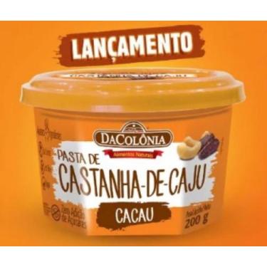 Imagem de Kit 4 pasta de castanha de caju com cacau 200g - DaColônia