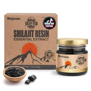 Imagem de Suplemento de resina Shilajit pura do Himalaia Boysea 50mL
