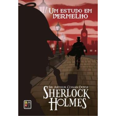 Imagem de Sherlock Holmes - Um Estudo em Vermelho - Capa Dura - Pé da Letra