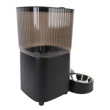 Imagem de Generic Câmera Automática de Alimentador de Animais Estimação, Porção Fonte Alimentação Dupla Vídeo Pet Feeder for Indoor (Tigelas duplas)