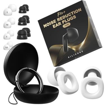 Imagem de Tampões de ouvido macios para dormir, protetores de ouvido reutilizáveis