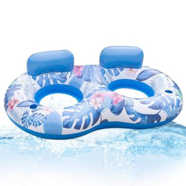 Imagem de Espreguiçadeira Flutuante - Cadeira de Praia Flutuante,Bote Inflável, Brinquedo Unissexo Ao Ar Livre Para Lago, Piscina, Praia e Parque Aquático