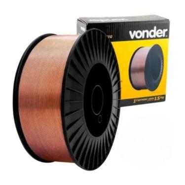 Imagem de Arame para Solda MIG 1.0 MM Rolo 15KG 7436010015 VONDER 