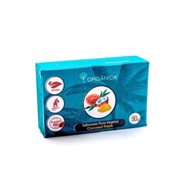 Imagem de Sabonete em barra puro vegetal Coconut e lima 90g Organica