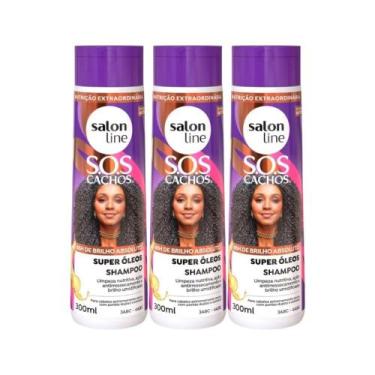Imagem de Salon Line S.O.S Cachos Super Óleos Kit 3 Shampoo 300ml