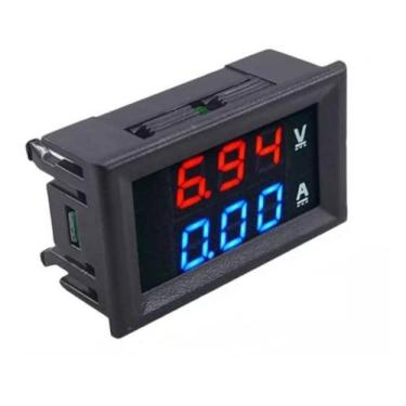 Imagem de Kit Voltímetro Amperímetro 0-100V 0-10A (10x) - DM