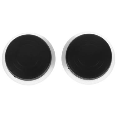 Imagem de Fenteer Paleta com tampa e clipe, material de arte portátil, recipiente para pintura a óleo, copo com concha para solventes acrílicos, Slot Duplo