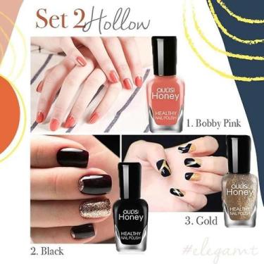 Imagem de Esmalte Peel Off 3 Pcs Esmalte Descascável e Rasgável à Base de Água 2