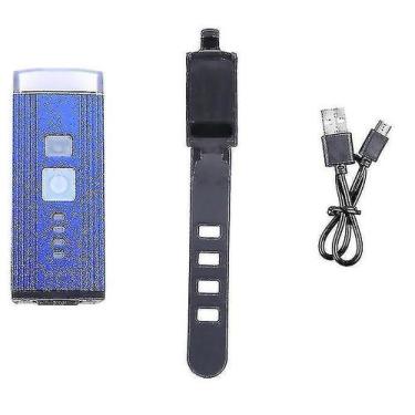 Imagem de Ferramentas de bicicleta azul usb recarregável à prova d'água sensor d