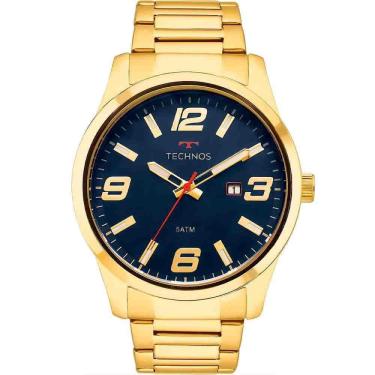 Imagem de Relógio Technos Masculino 2115Mpis/4A Dourado 45mm