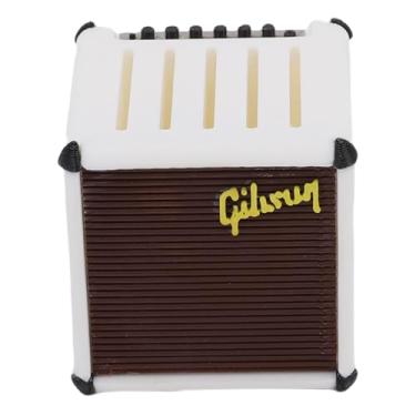 Imagem de GLOGLOW Outros Itens Decorativos Caixa, Resistente Play Pla Player Volador do AMP Versátil, Adequado para Guitarristas e Entusiastas da música. Caixa de Guitarra de Guitarra de (Branco b)