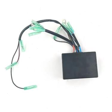 Imagem de 3C8-06160 Caixa de unidade de ignição CDI para motor de popa Nissan Tohatsu 40HP 50HP 2 tempos 1992-2003 3C8-06160-0 Unidade de módulo de ignição CDI