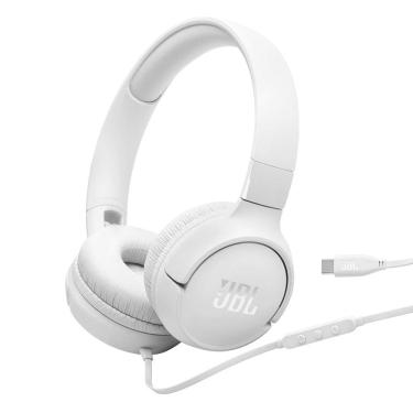 Imagem de Fone Headphone Tune 520C Branco, USB-C, JBLT520CWHT, HARMAN JBL