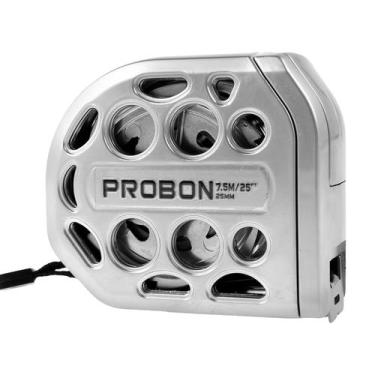 Imagem de Fita métrica de aço inoxidável Hevtsde retrátil 7,5 mm