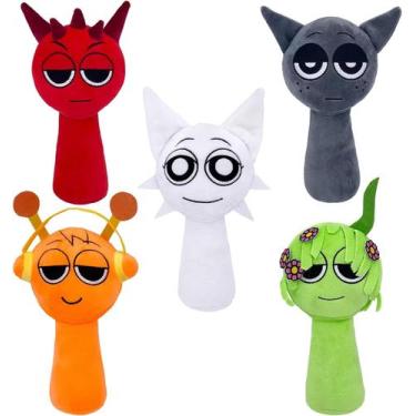 Imagem de Brinquedo de pelúcia Sprunki Game Wenda 20cm para crianças e adultos -